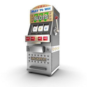 3d model slot machine gamble