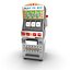 A slot machine, gamble machine.