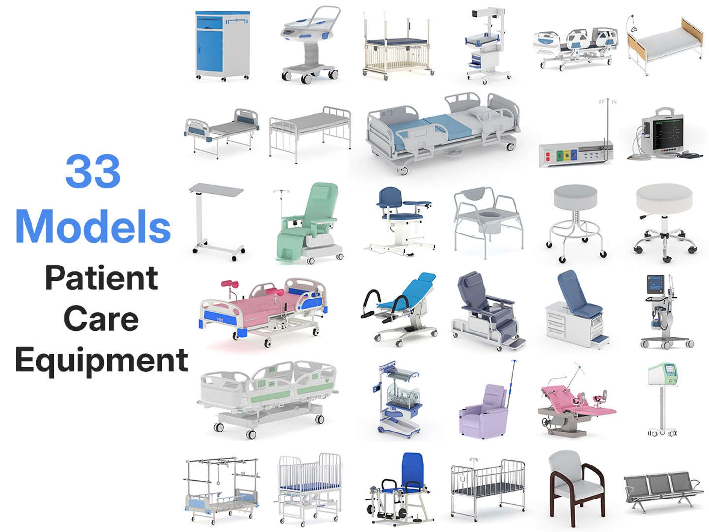 33 Models Medical Patient Care Equipment 3D model https://p.turbosquid.com/ts-thumb/mO/h31UCs/R8/001_patientcareequipment1200x900/jpg/1743227875/1920x1080/fit_q87/5adf17d17d68d16956db359ba5d055040026c4f0/001_patientcareequipment1200x900.jpg