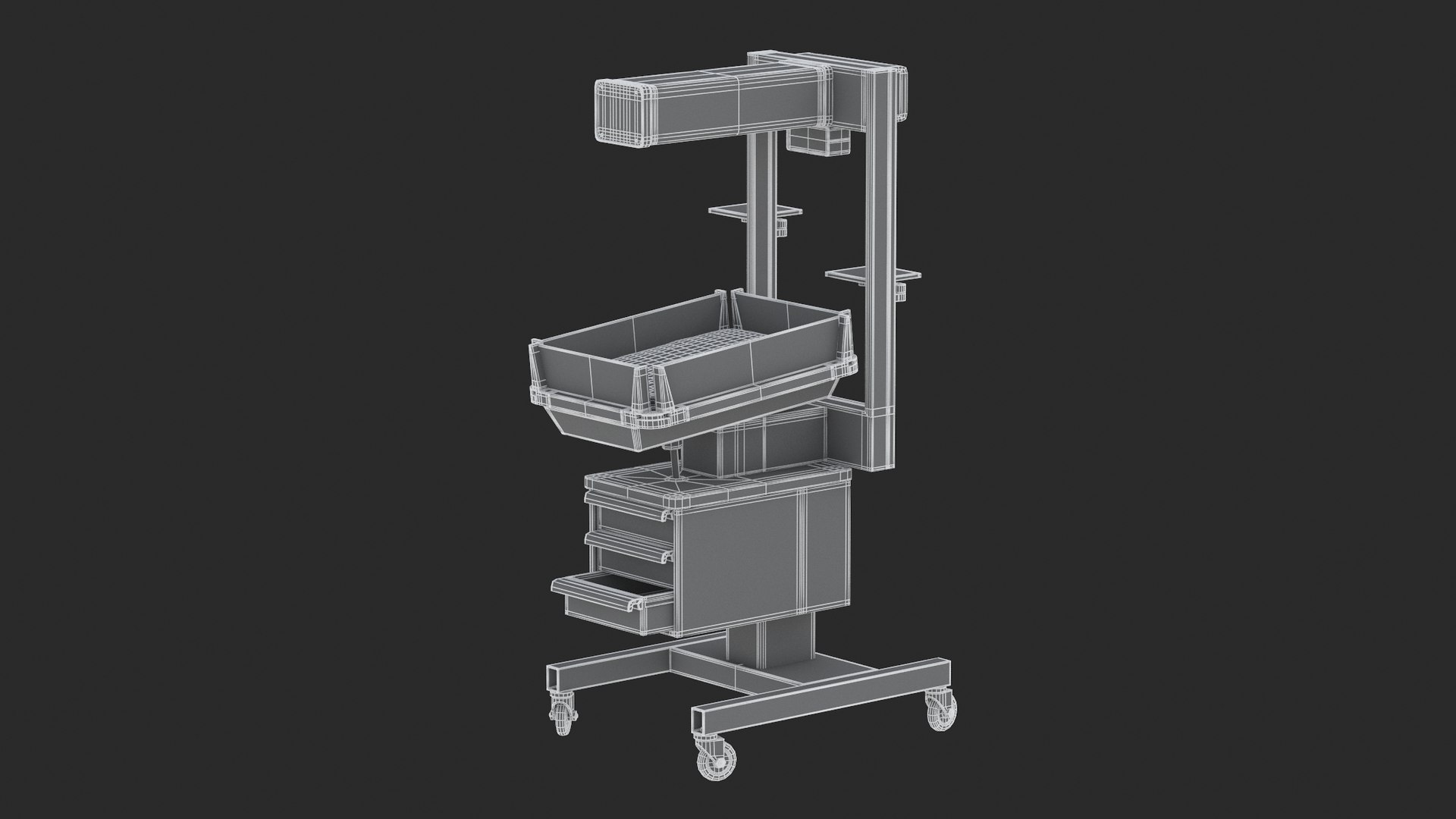 33 Models Medical Patient Care Equipment 3D model https://p.turbosquid.com/ts-thumb/mO/h31UCs/vJ/medicalbabyinfantwarmer_002/jpg/1743227833/1920x1080/fit_q87/9e147295b0e472dfa0ed3a78e9f12857a4846066/medicalbabyinfantwarmer_002.jpg