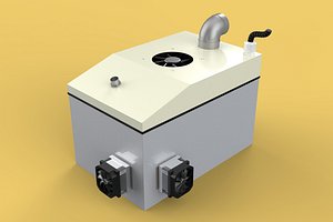 TEMPERATURE COOLING ULTRASONIC MIST HUMIDIFIER FOG FARMING 3D model