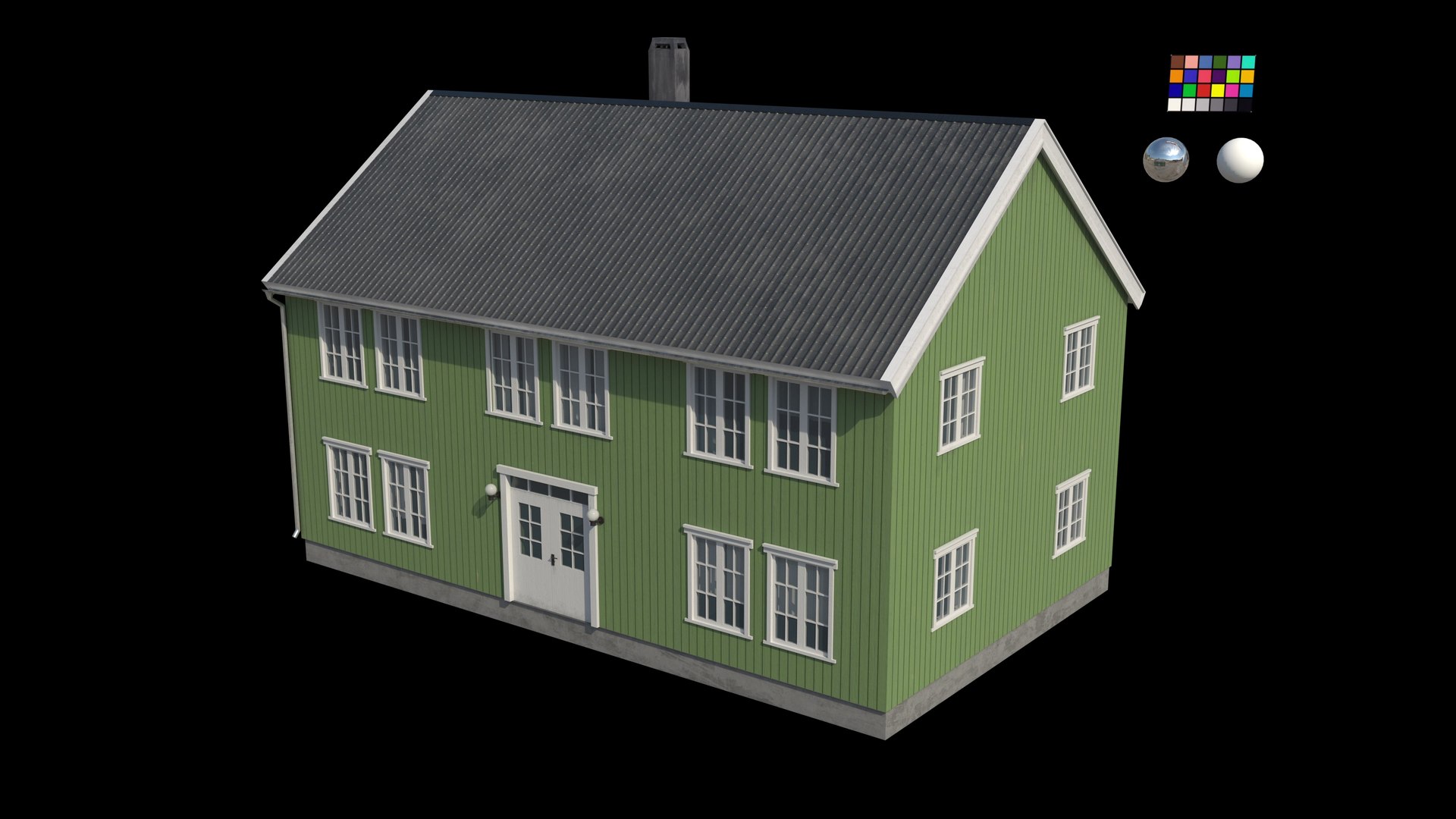 Nordic house - Green - Medium 3D model https://p.turbosquid.com/ts-thumb/mO/onJpLb/Ve/nordic_house_medium_h1_green_cam002/jpg/1792578789/1920x1080/fit_q87/91c24f0796f33ffadfd4b09e0c89aa9d6f6326bd/nordic_house_medium_h1_green_cam002.jpg