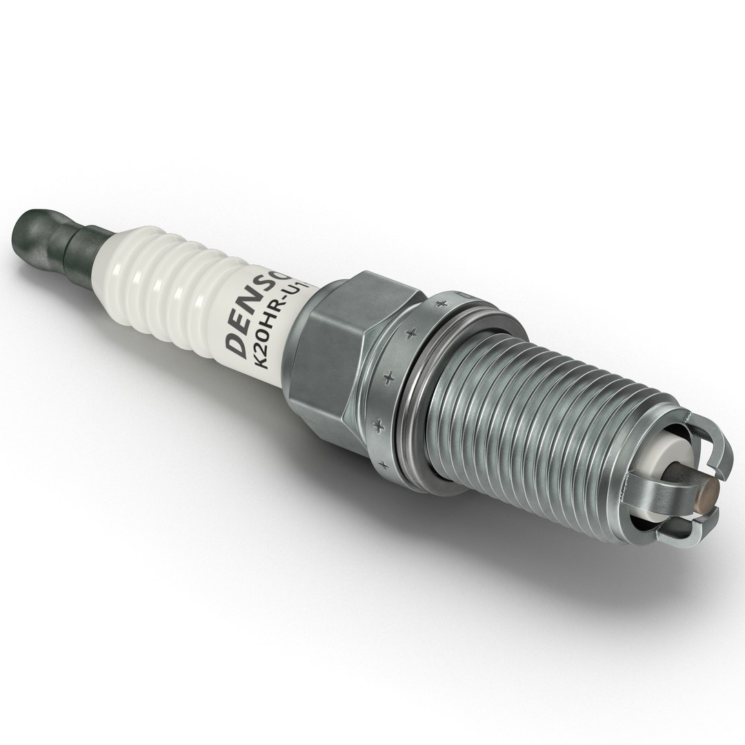 Spark Plug Triple Electrode 3D Model 3D model preview