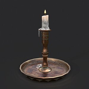 Candle With Stand model