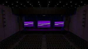 3D Convention Center Theater Georgia Ballroom
