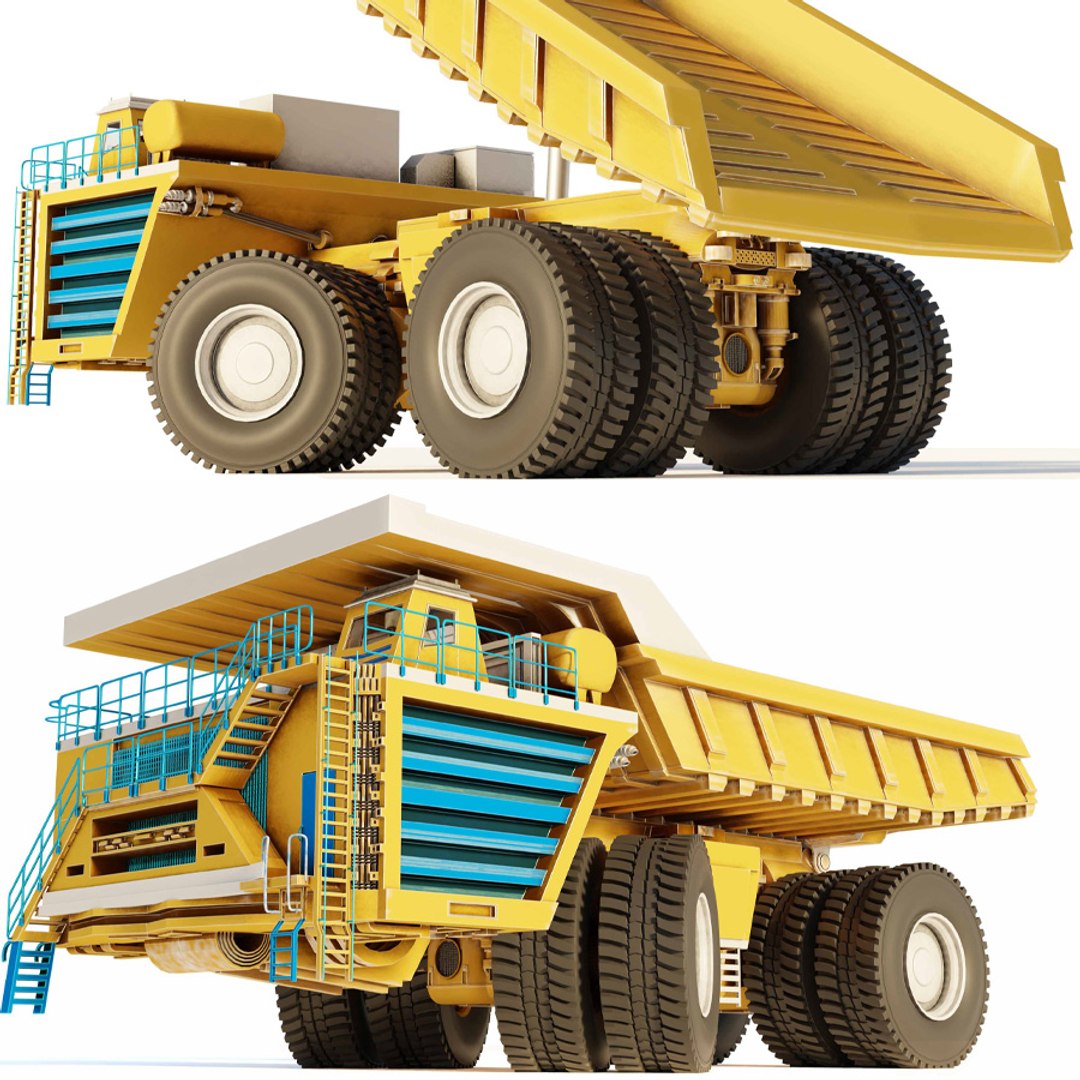 BelAZ 75710 3D model - TurboSquid 2050382