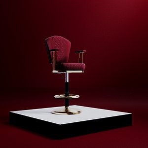 3D Casino Chair