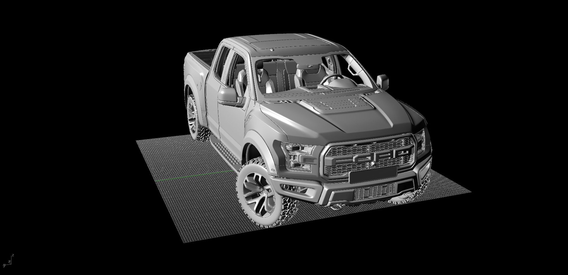 F-150 Raptor 2017 3D - TurboSquid 1151623