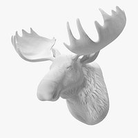 Deer Head Fake Wall Mount