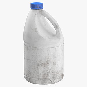 Bleach Bottle Dirty Blank and Generic Label model