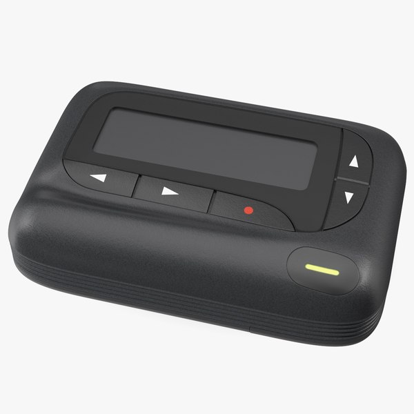 3D model Pager Screen Off