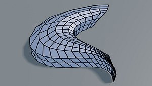 Pavilion Parametric OBJ and BLEND 3D model