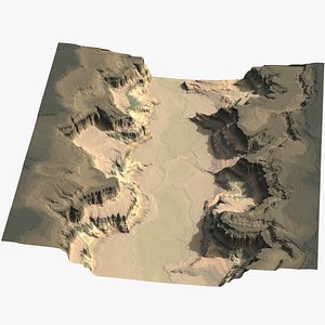 Canyon Surface Plan 8K model