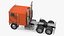 3D model cabover truck vehicle cab