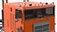 3D model cabover truck vehicle cab