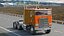 3D model cabover truck vehicle cab