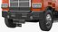 3D model cabover truck vehicle cab