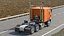 3D model cabover truck vehicle cab