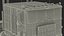 3D model cabover truck vehicle cab
