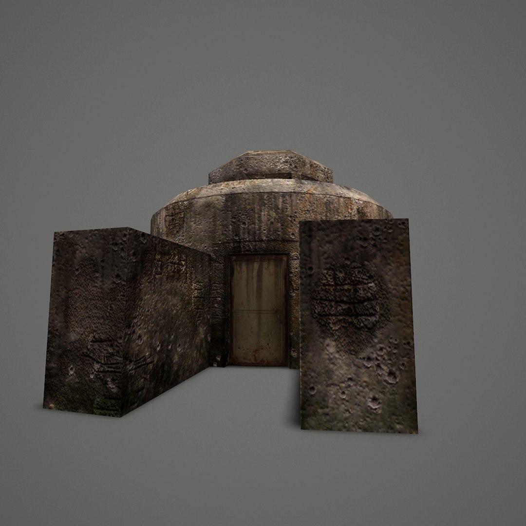 3D Bunker Model - TurboSquid 1230065
