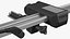 3D model Thule Helium Aluminum Platform Bike Rack Open