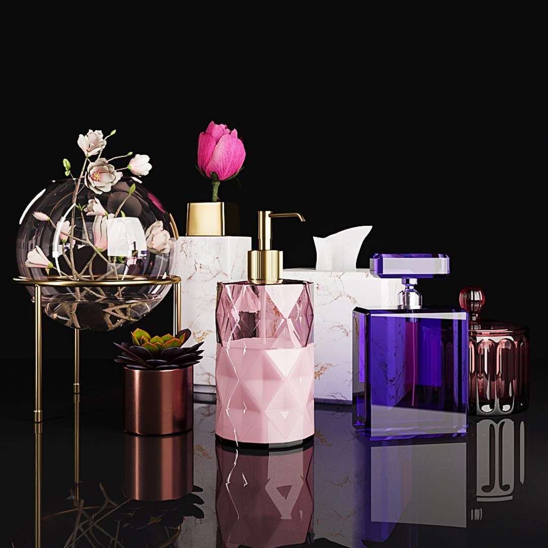Decorative Set 2 3D - TurboSquid 1452658