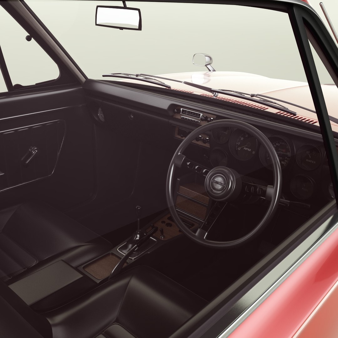Nissan Skyline 2000GT coupe KGC10 model https://p.turbosquid.com/ts-thumb/mP/Sixybu/N7/nissanskylinec109/jpg/1686334791/1920x1080/fit_q87/1aeb5a734d9379c176fb94f324bce8660a9fe507/nissanskylinec109.jpg