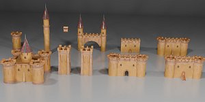 Modular Stylized Castle
