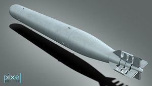 3d ww2 torpedo model