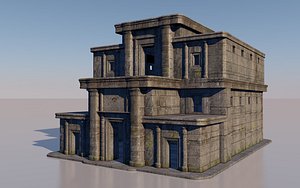 3D temple building