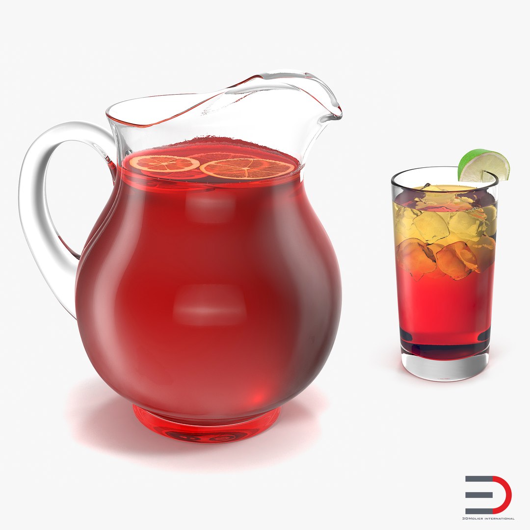 Fruit Punch 3D Models Collection 3D model preview