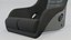 BRIDE ZETA IV King Gradation Logo Seat 3D model
