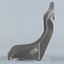 BRIDE ZETA IV King Gradation Logo Seat 3D model