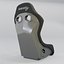 BRIDE ZETA IV King Gradation Logo Seat 3D model