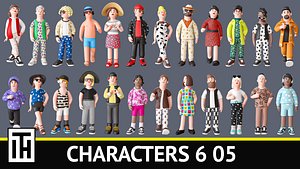 3D model Characters 6 05