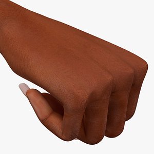 Female Realistic Hand Rigged for Cinema 4D model
