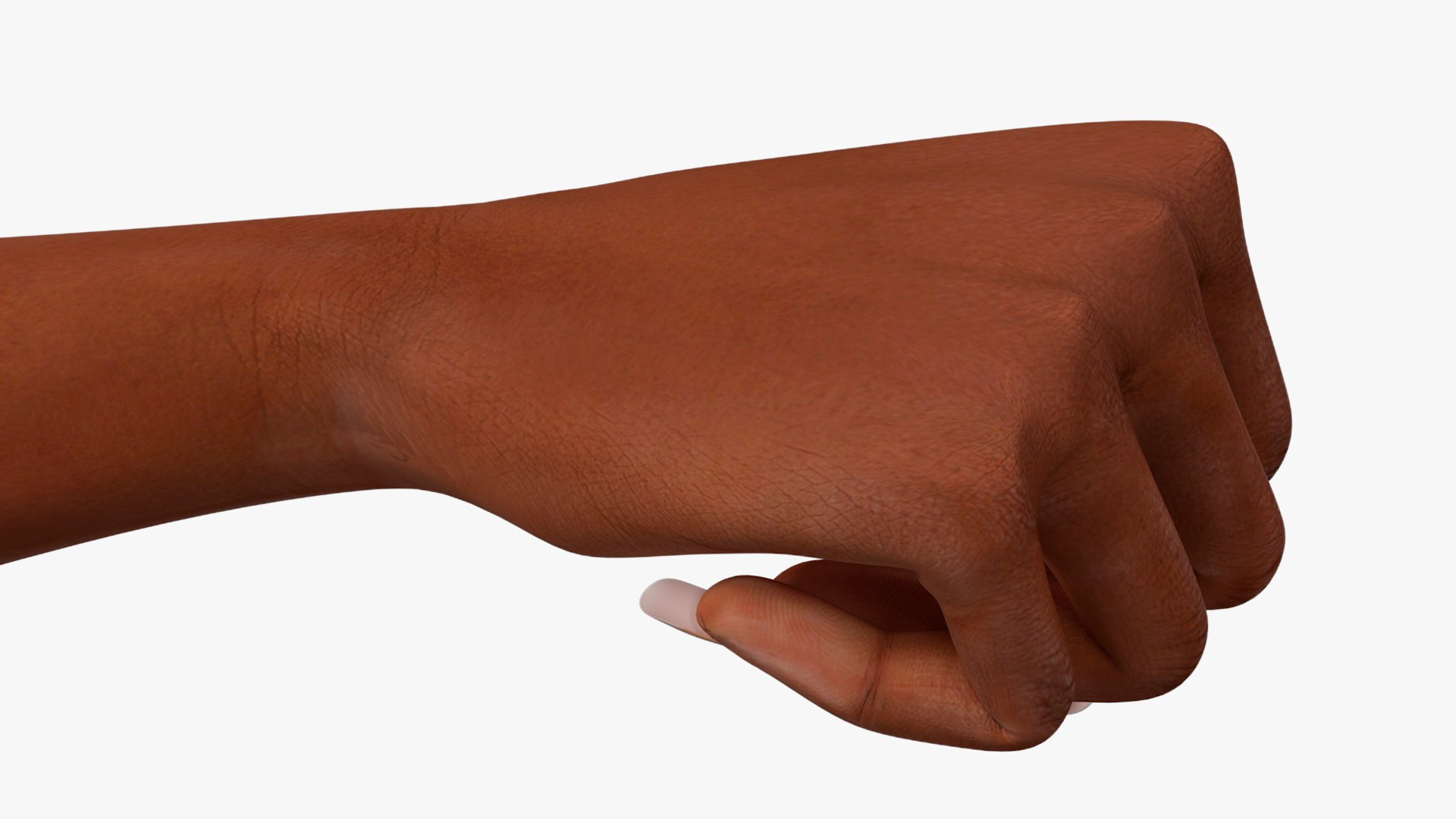 Female Realistic Hand Rigged For Cinema 4D Model - TurboSquid 2371404