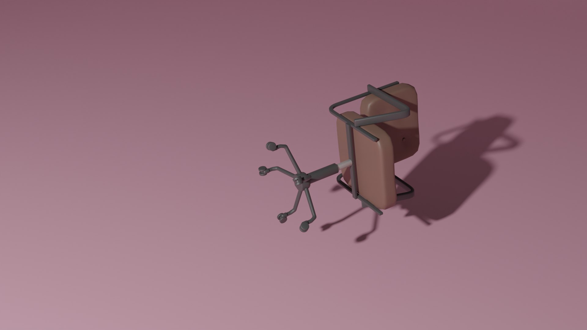 Retro Office Chair 3D Model TurboSquid 1882321   0013 