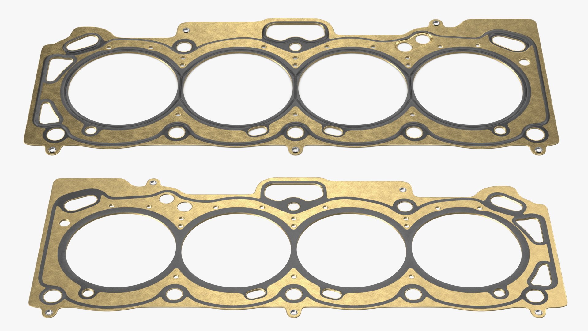 Engine Block Head Gasket Brass 3D model TurboSquid 2028428