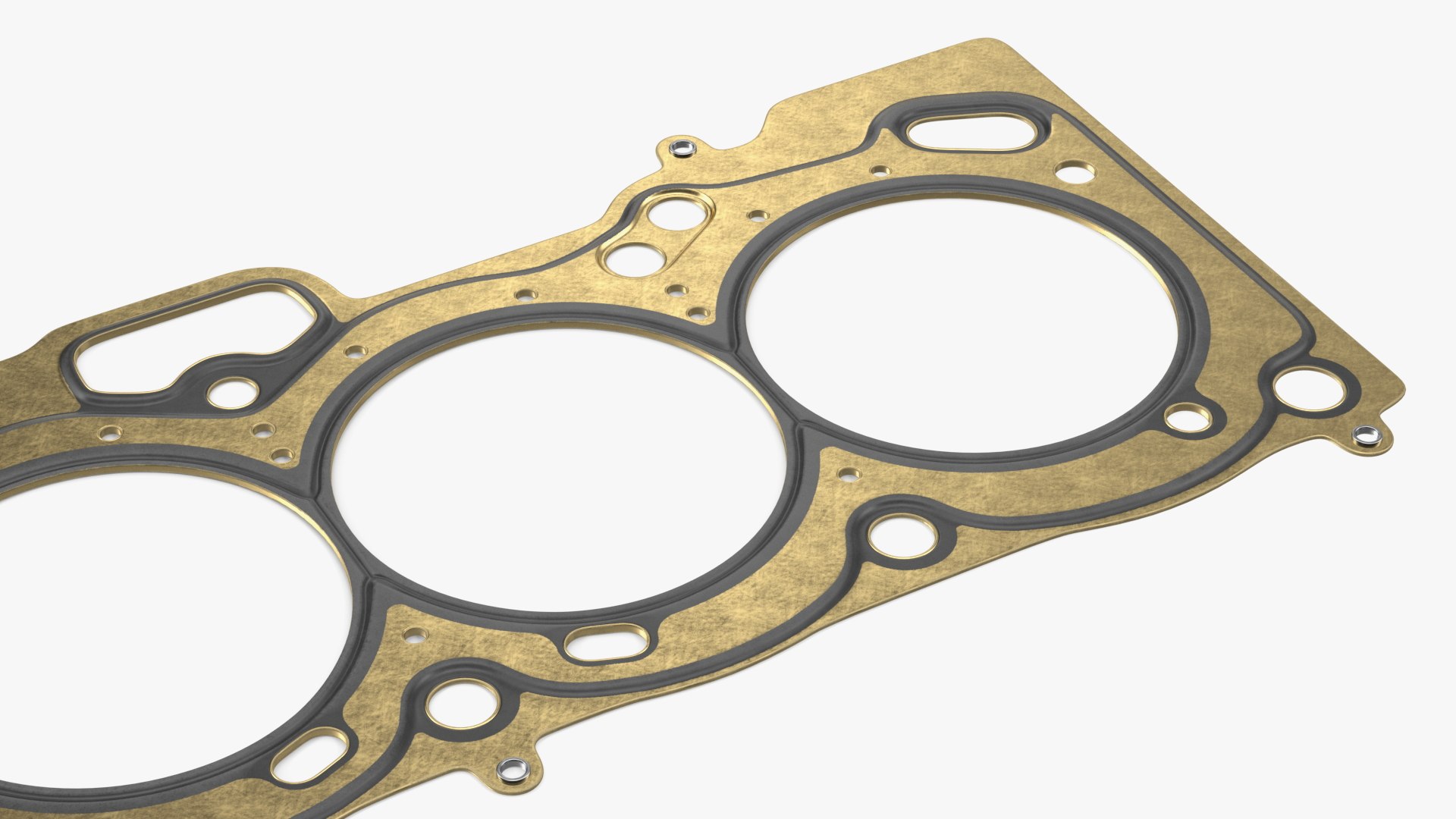 Engine Block Head Gasket Brass 3D model TurboSquid 2028428