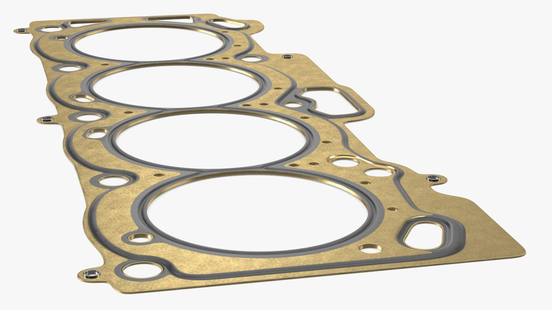 Engine Block Head Gasket Brass 3D model - TurboSquid 2028428