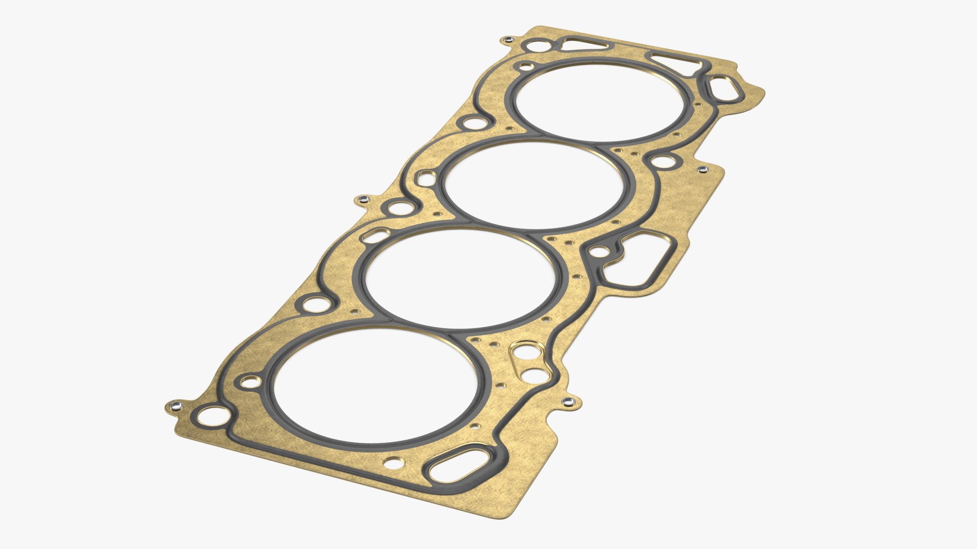 Engine Block Head Gasket Brass 3D model TurboSquid 2028428