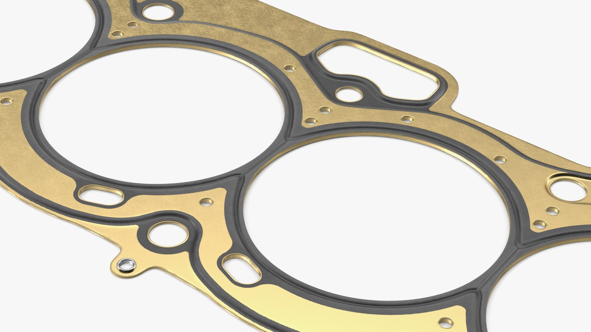 Engine Block Head Gasket Brass 3D model TurboSquid 2028428