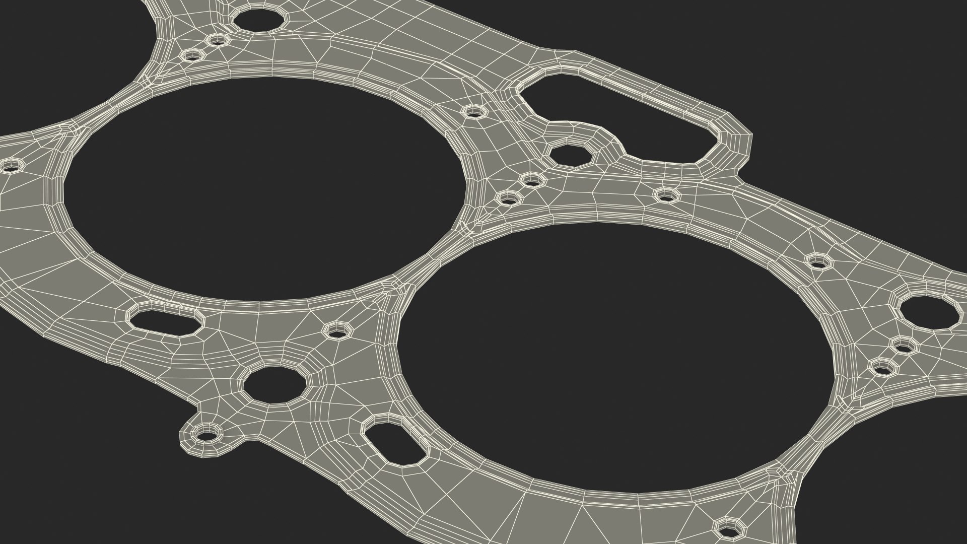 Engine Block Head Gasket Brass 3D model TurboSquid 2028428