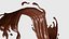 Chocolate Liquid Splash 018 model