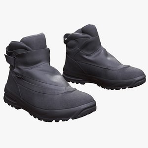 Man and Woman in Winter Boots 132