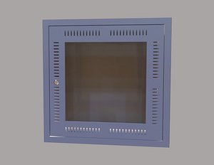 optical network unit box 3D model