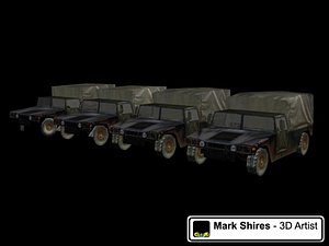 Humvee - Low Polygon