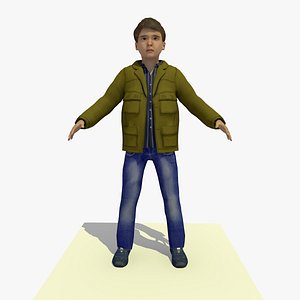 9 - 13 Year Old Euro Boy Tim Rigged