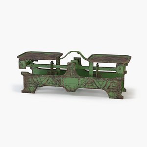 Old Balance Scale PBR